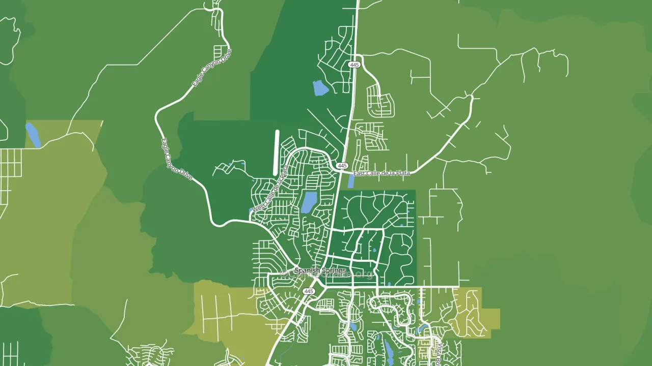 89441, NV Map of Vehicle Theft Rates