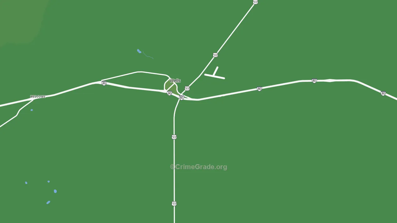 89835, NV Map of Vehicle Theft Rates
