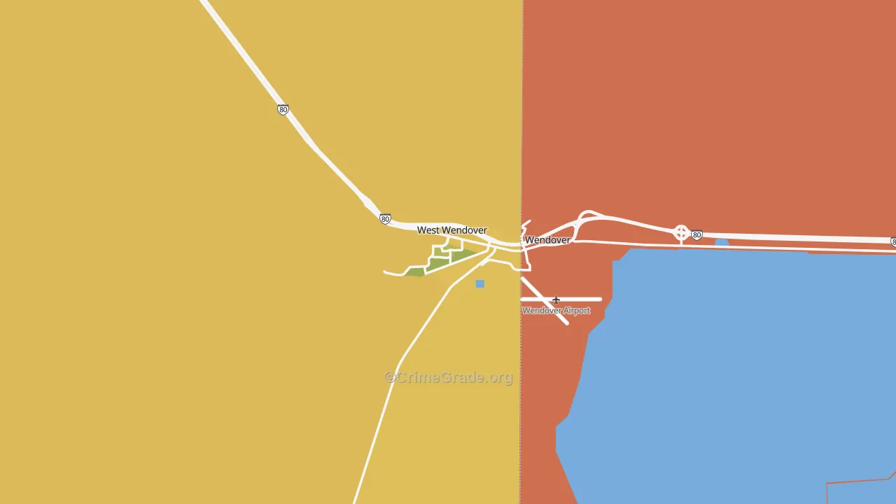 89883, NV Map of Vehicle Theft Rates