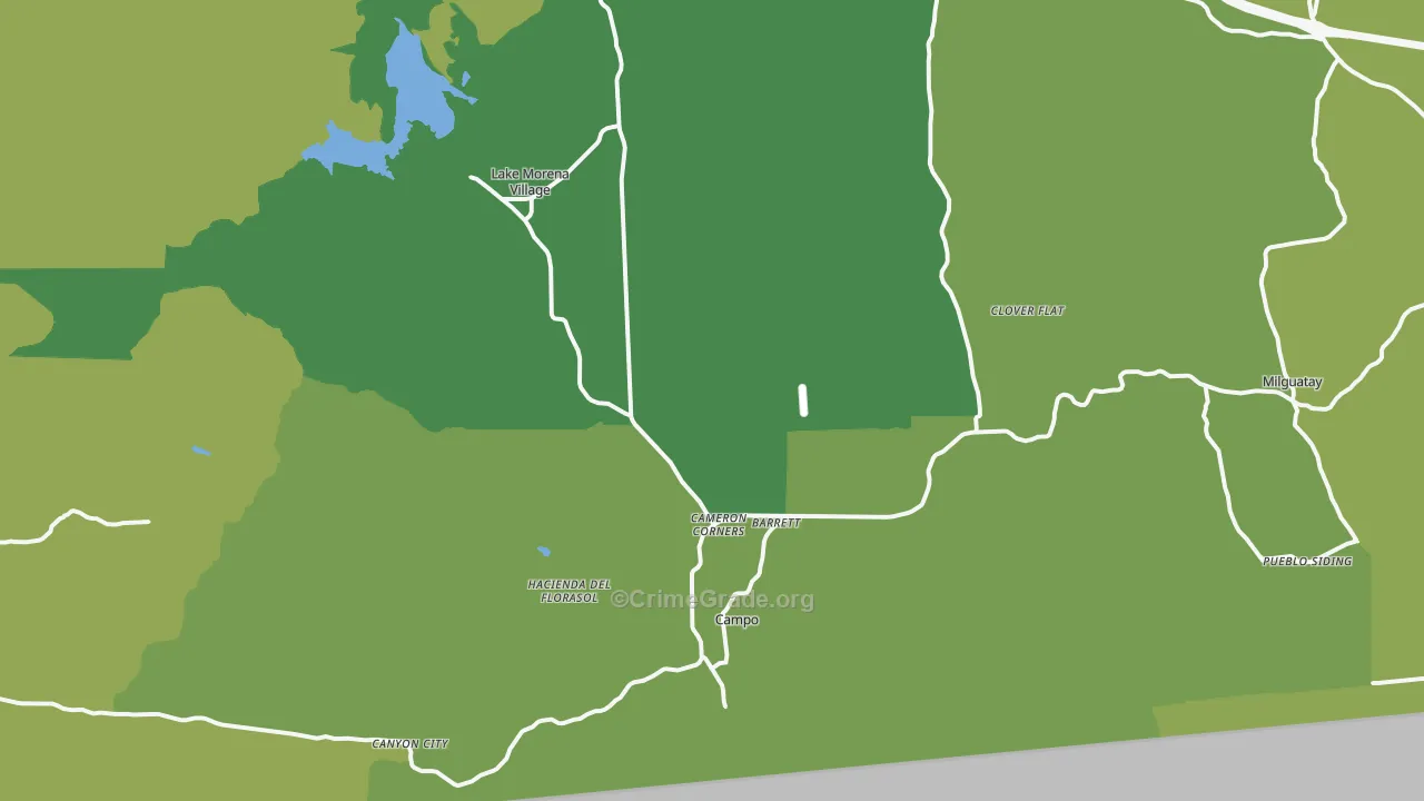91906, CA Map of Vehicle Theft Rates