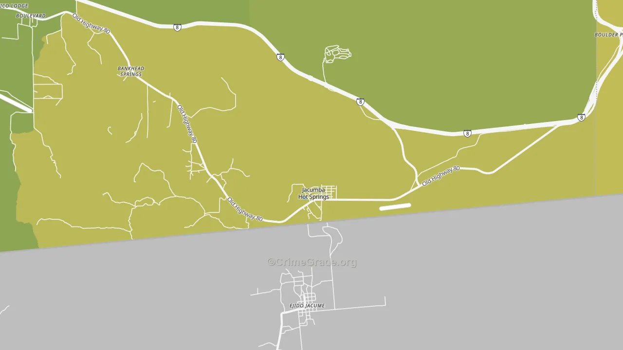 91934, CA Map of Vehicle Theft Rates