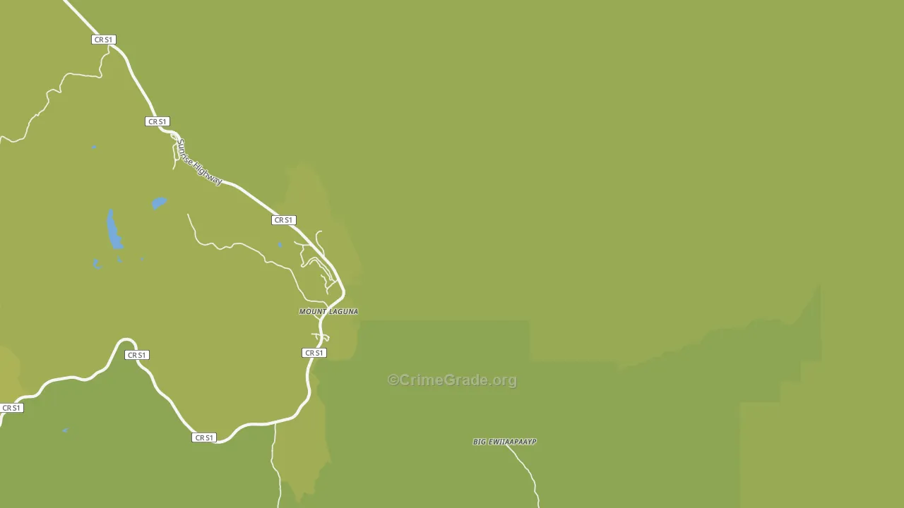 91948, CA Map of Vehicle Theft Rates