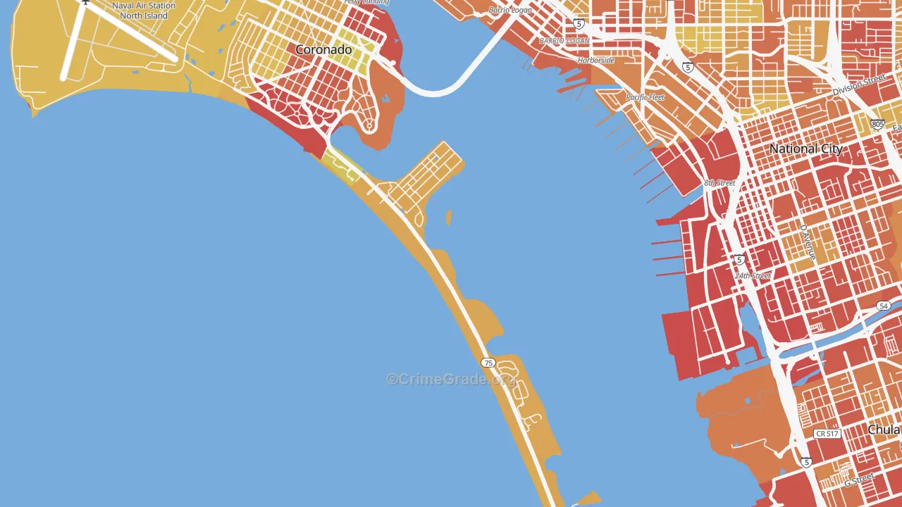 92155, CA Map of Vehicle Theft Rates