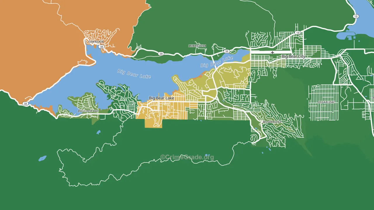 92315, CA Map of Vehicle Theft Rates