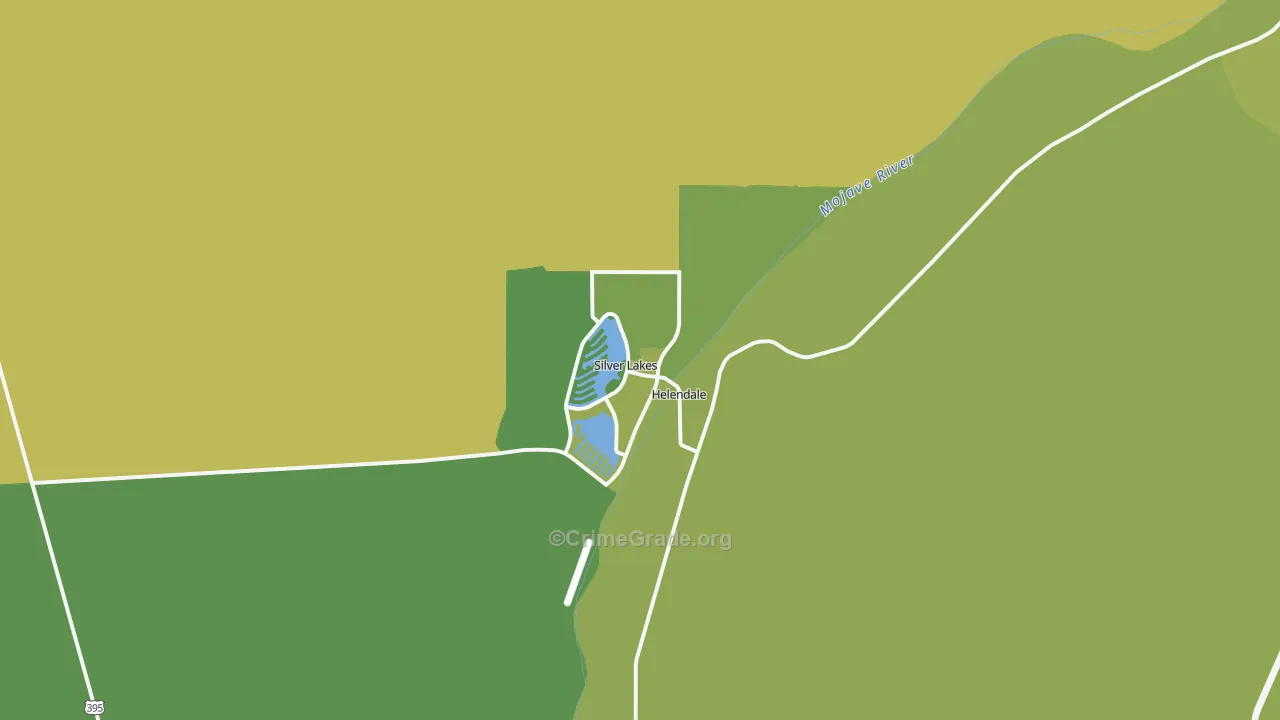 92342, CA Map of Vehicle Theft Rates