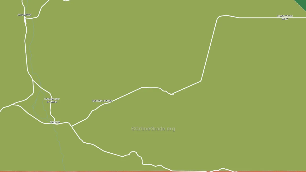 92389, CA Map of Vehicle Theft Rates
