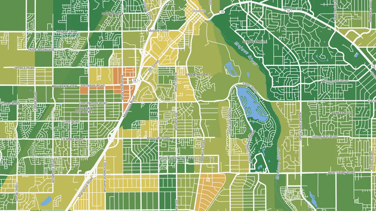92395, CA Map of Vehicle Theft Rates