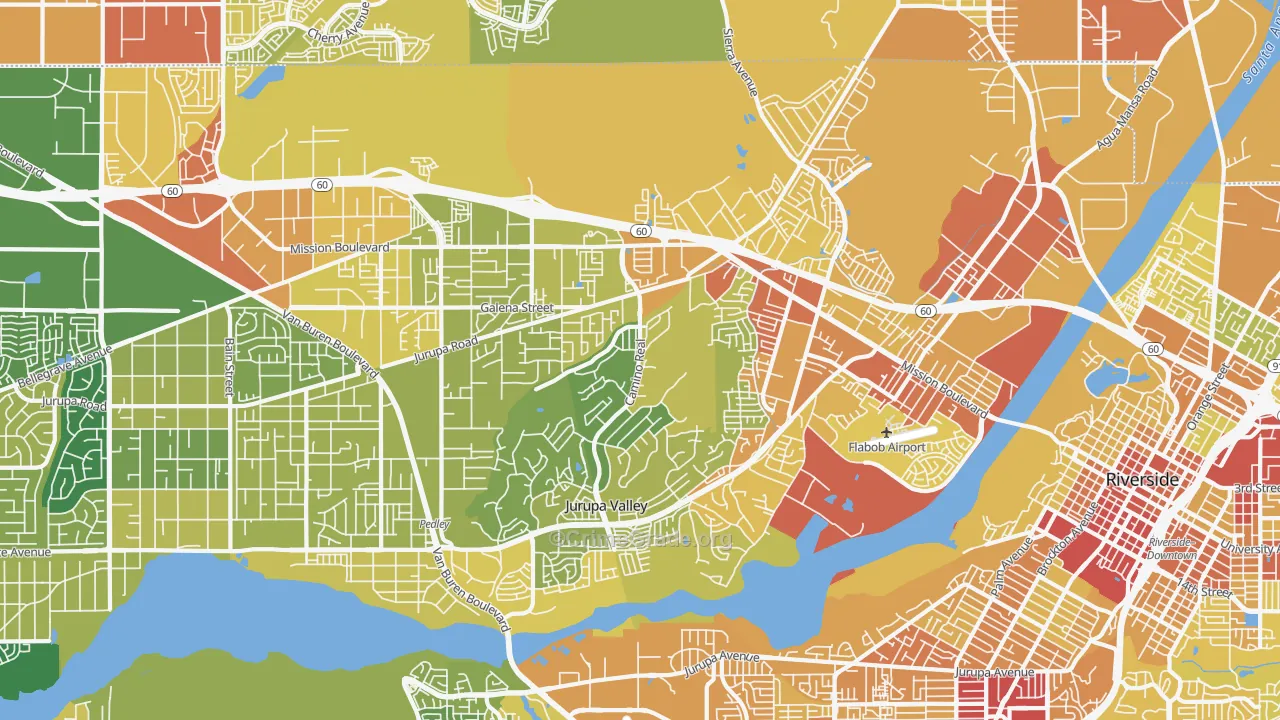 92509, CA Map of Vehicle Theft Rates