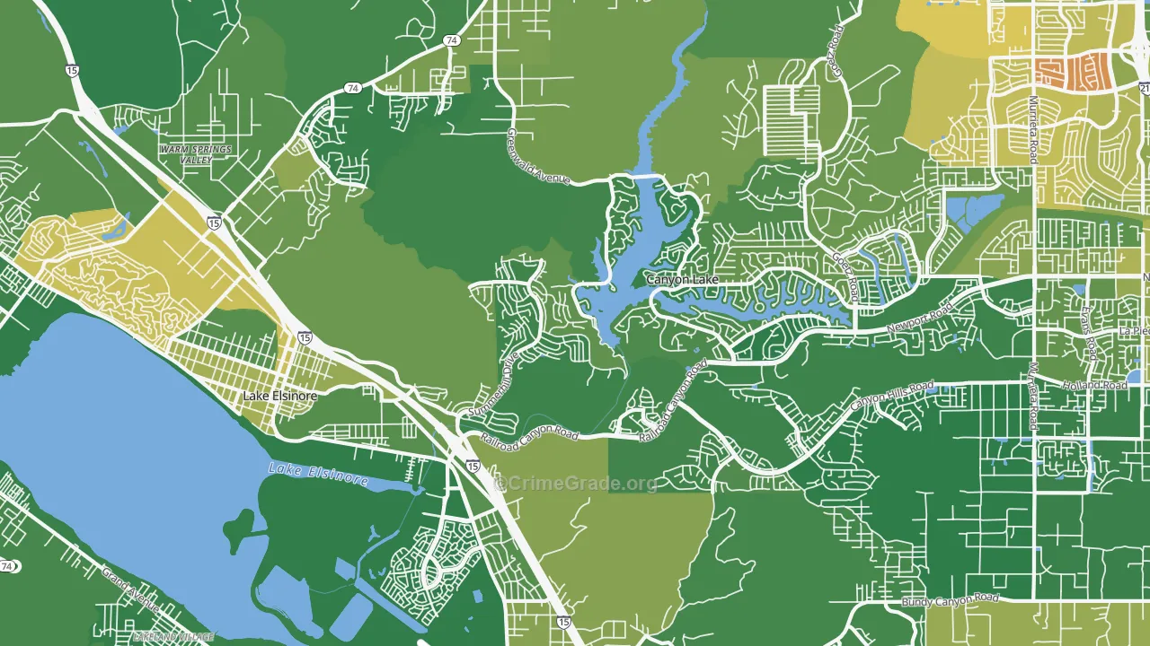 92532, CA Map of Vehicle Theft Rates