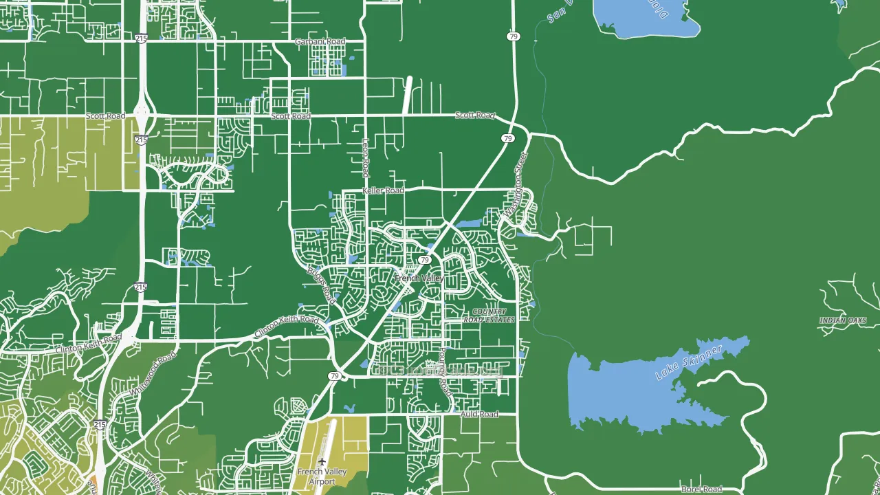 92596, CA Map of Vehicle Theft Rates