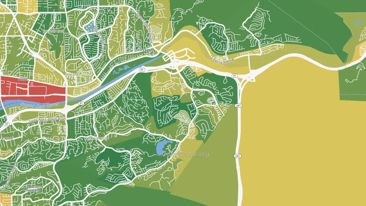 92808, CA Map of Vehicle Theft Rates