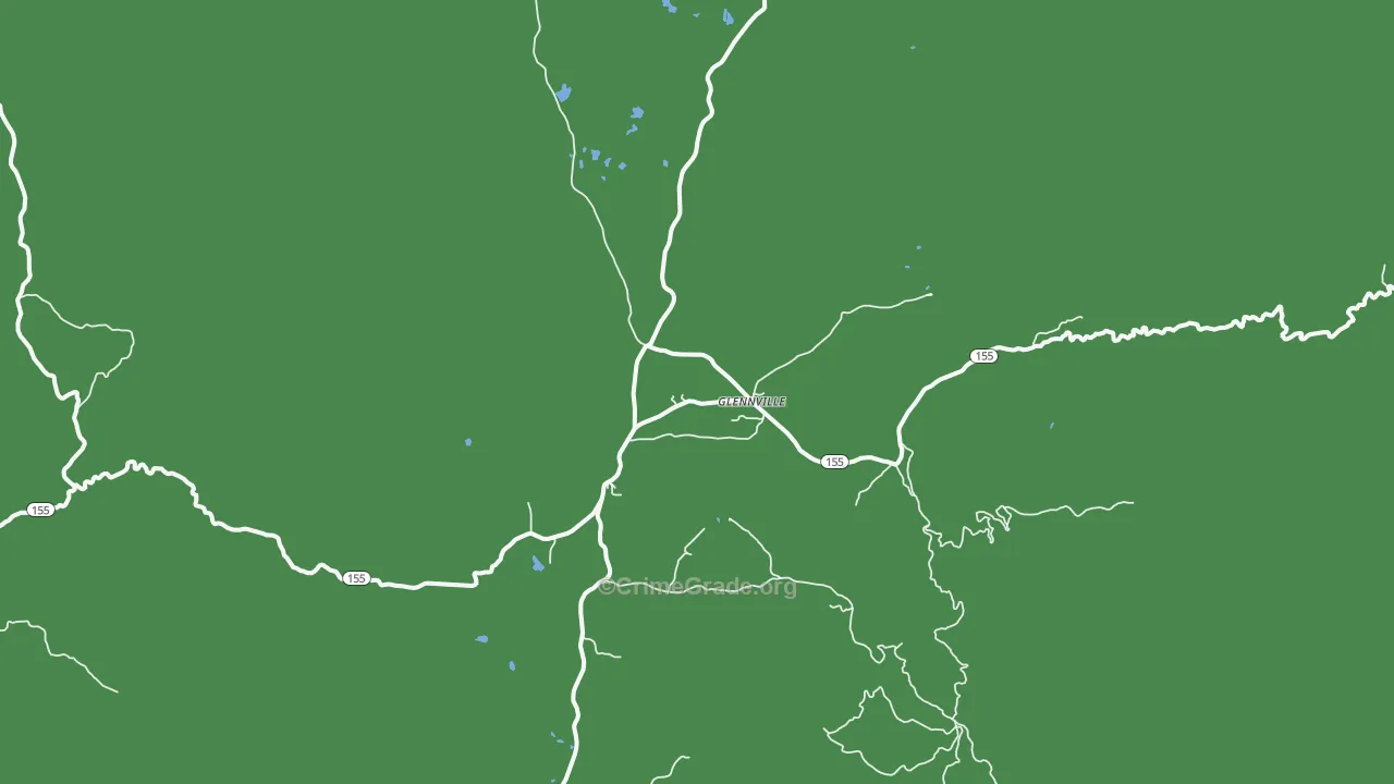 93226, CA Map of Vehicle Theft Rates