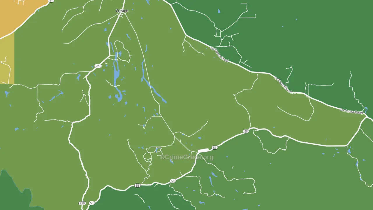 93432, CA Map of Vehicle Theft Rates