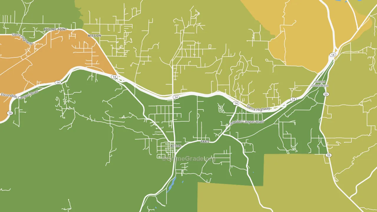93510, CA Map of Vehicle Theft Rates
