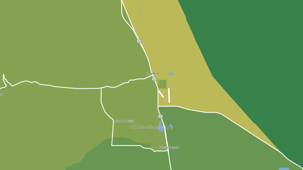 93545, CA Map of Vehicle Theft Rates