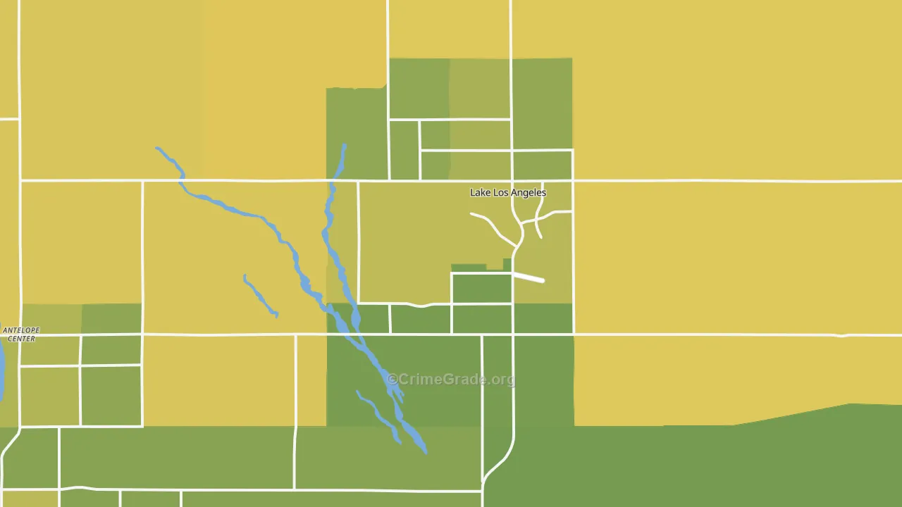 93591, CA Map of Vehicle Theft Rates