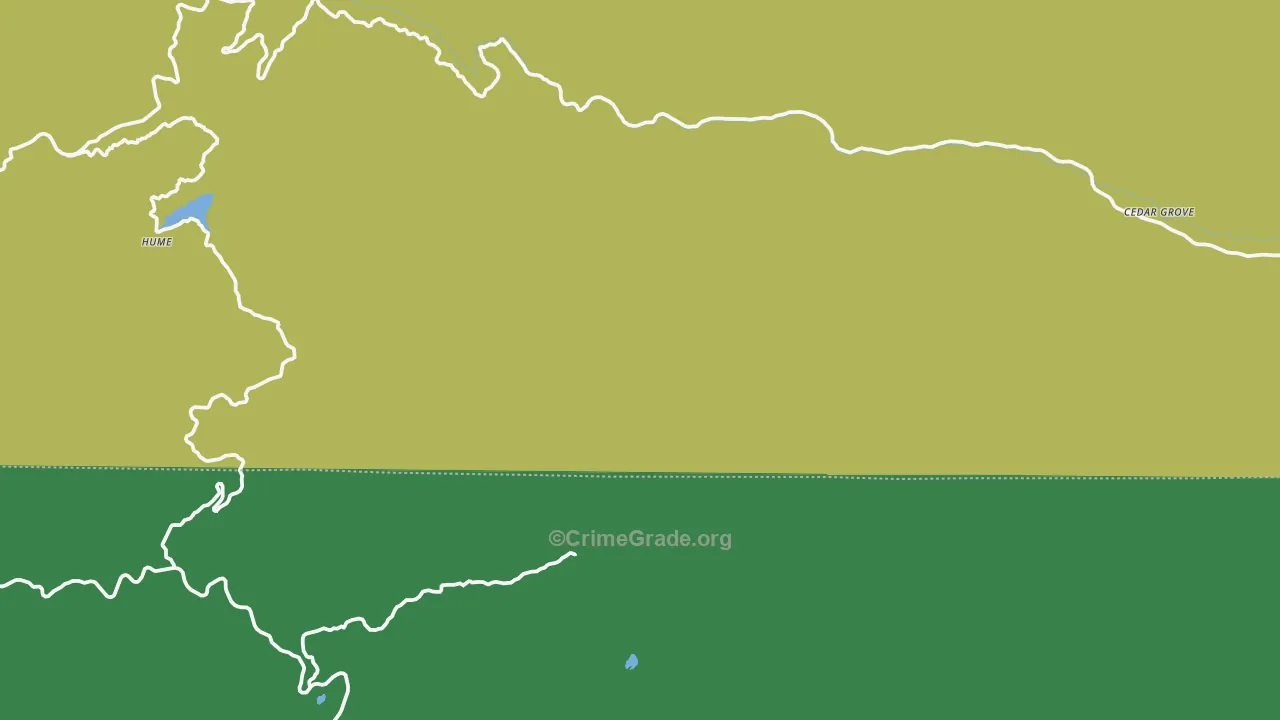93633, CA Map of Vehicle Theft Rates