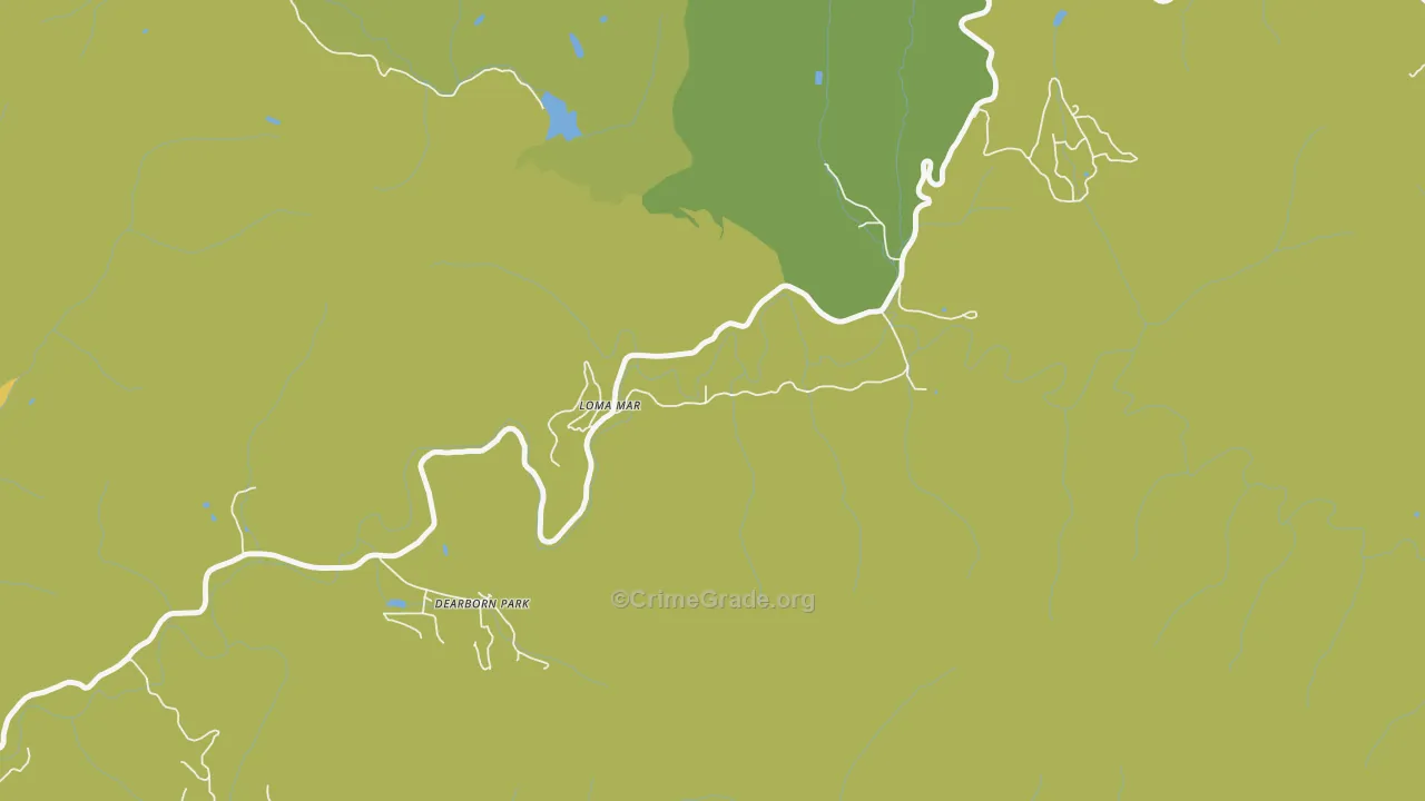 94021, CA Map of Vehicle Theft Rates