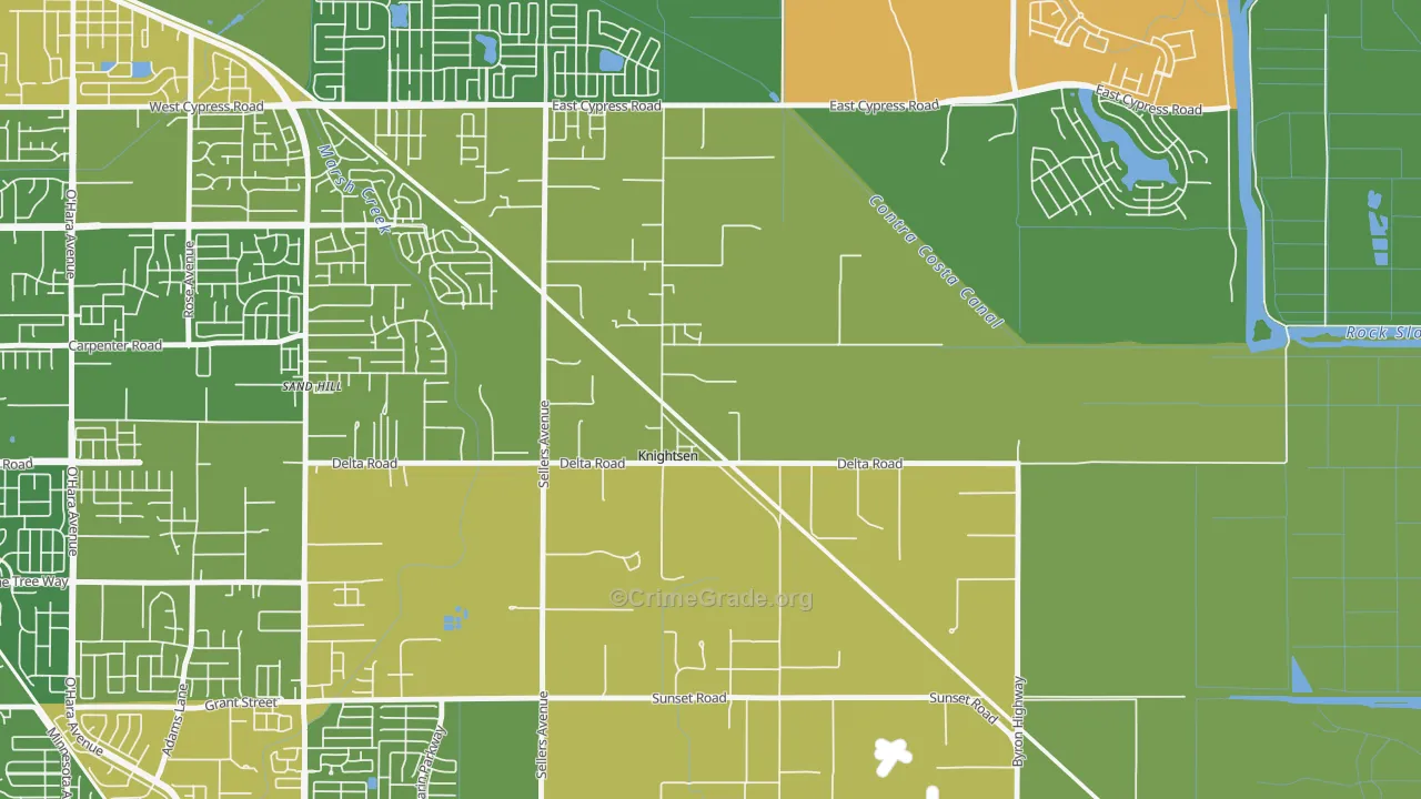 94548, CA Map of Vehicle Theft Rates