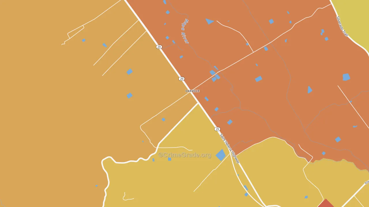 94562, CA Map of Vehicle Theft Rates
