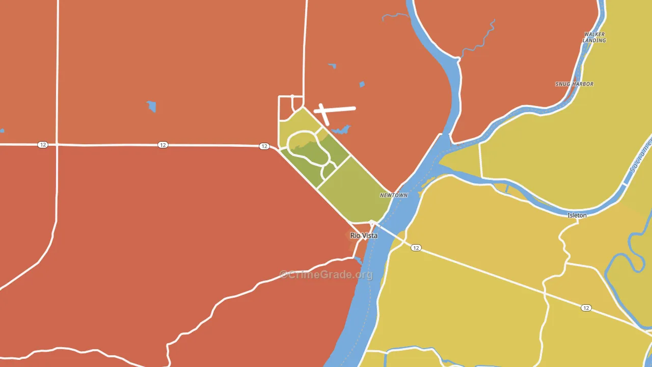 94571, CA Map of Vehicle Theft Rates