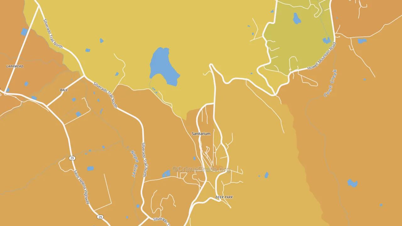 94576, CA Map of Vehicle Theft Rates