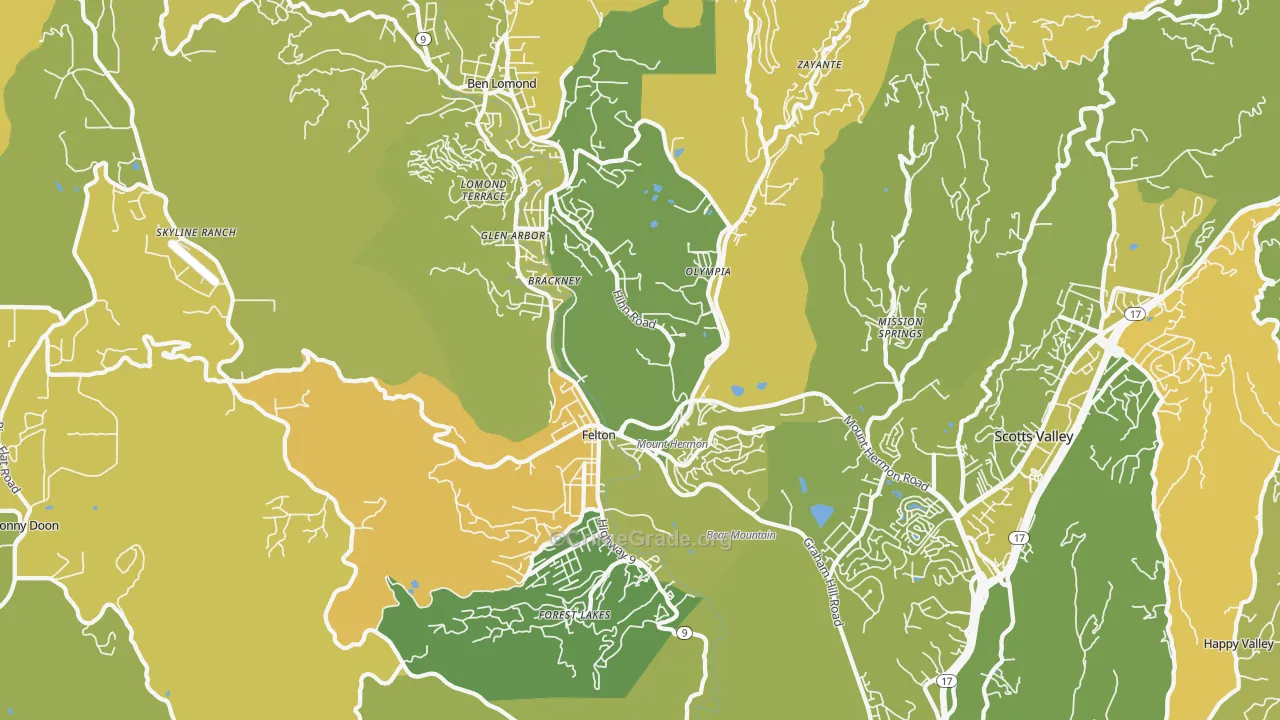 95018, CA Map of Vehicle Theft Rates