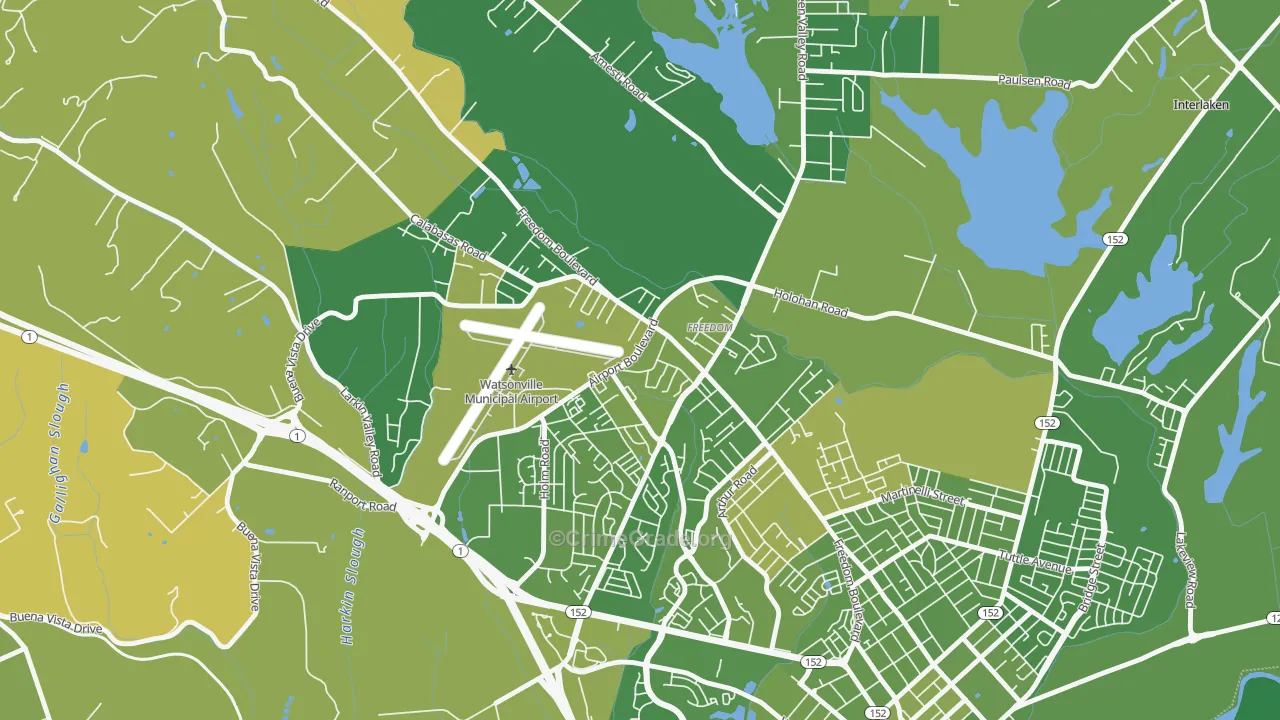 95019, CA Map of Vehicle Theft Rates