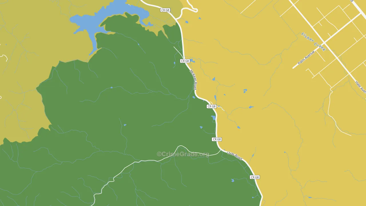 95141, CA Map of Vehicle Theft Rates