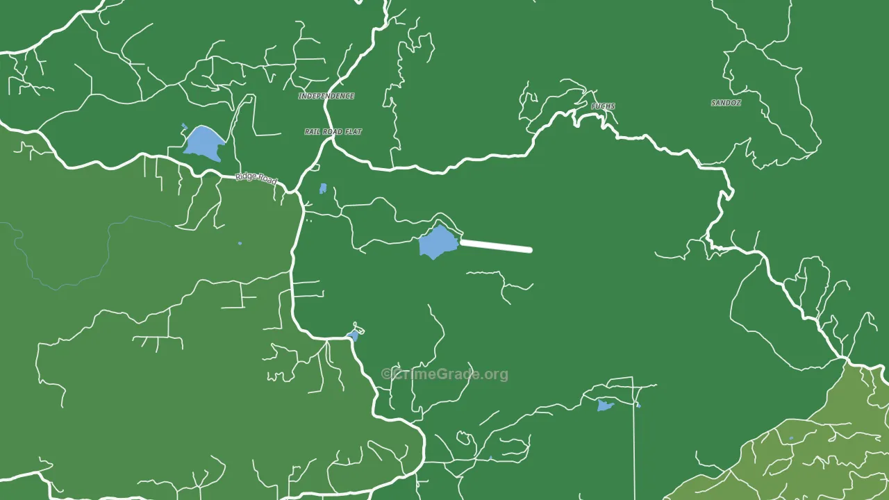 95248, CA Map of Vehicle Theft Rates