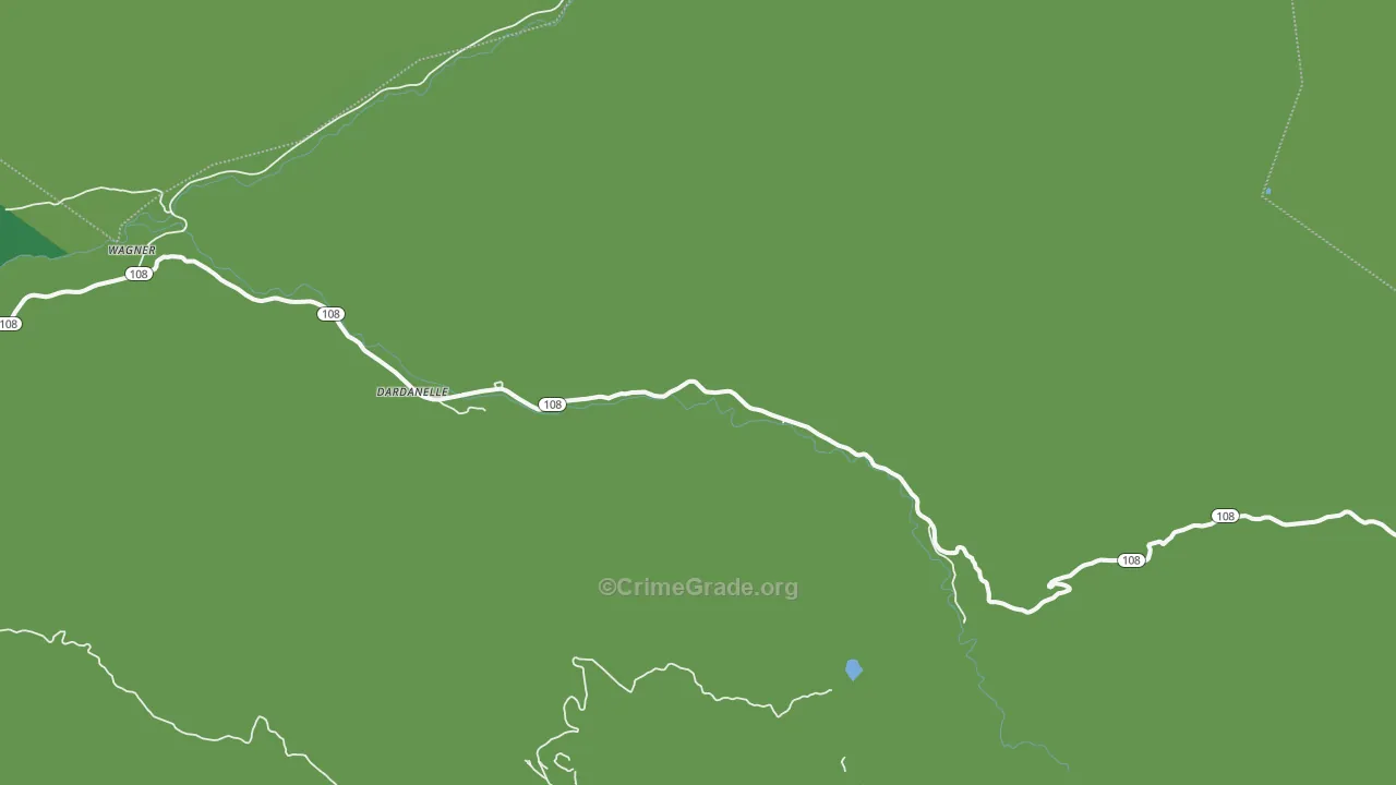 95314, CA Map of Vehicle Theft Rates