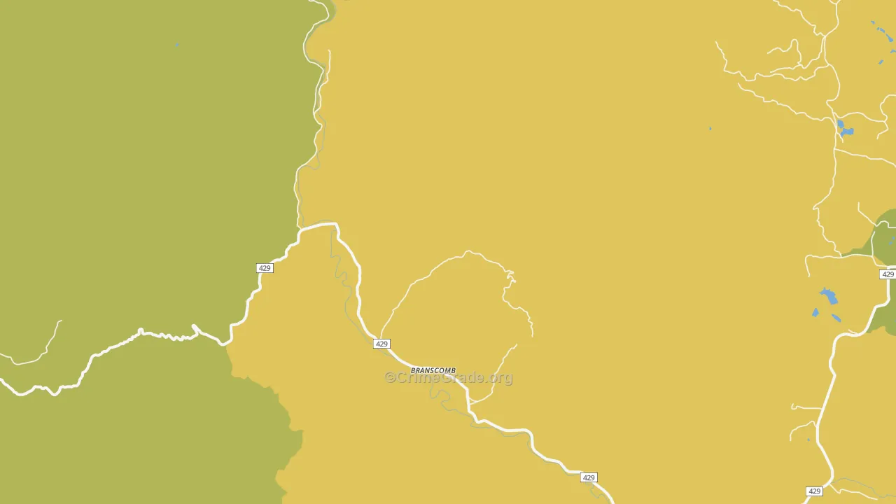 95417, CA Map of Vehicle Theft Rates