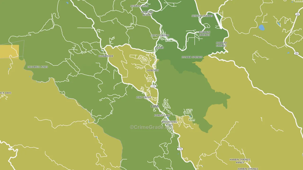 95426, CA Map of Vehicle Theft Rates