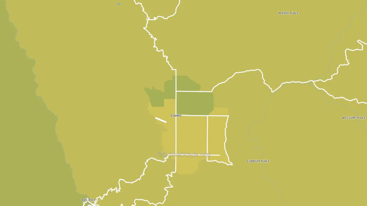 95428, CA Map of Vehicle Theft Rates
