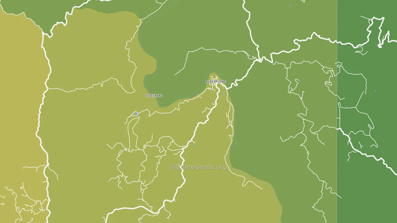 95511, CA Map of Vehicle Theft Rates