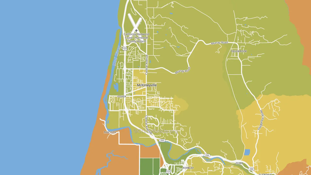 95519, CA Map of Vehicle Theft Rates