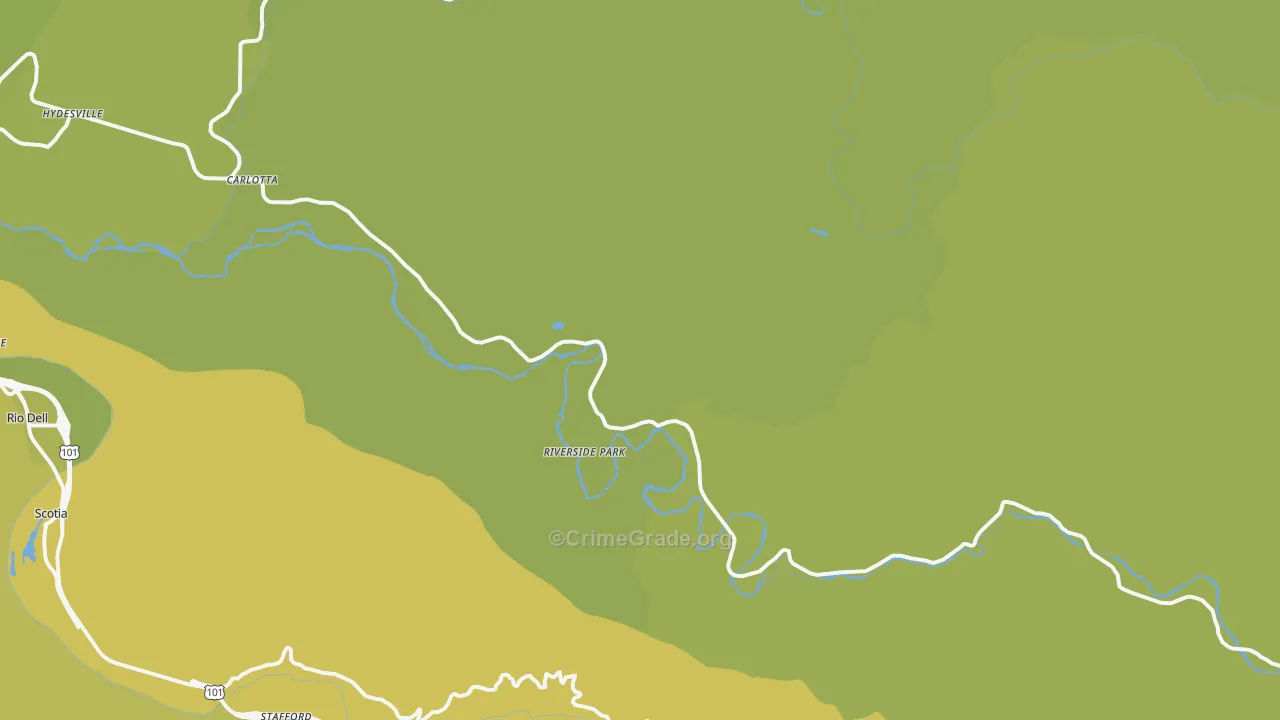 95528, CA Map of Vehicle Theft Rates