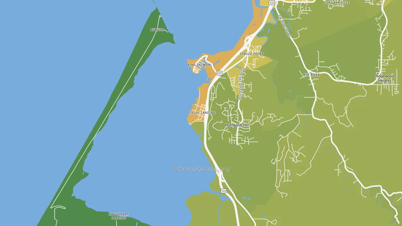 95537, CA Map of Vehicle Theft Rates