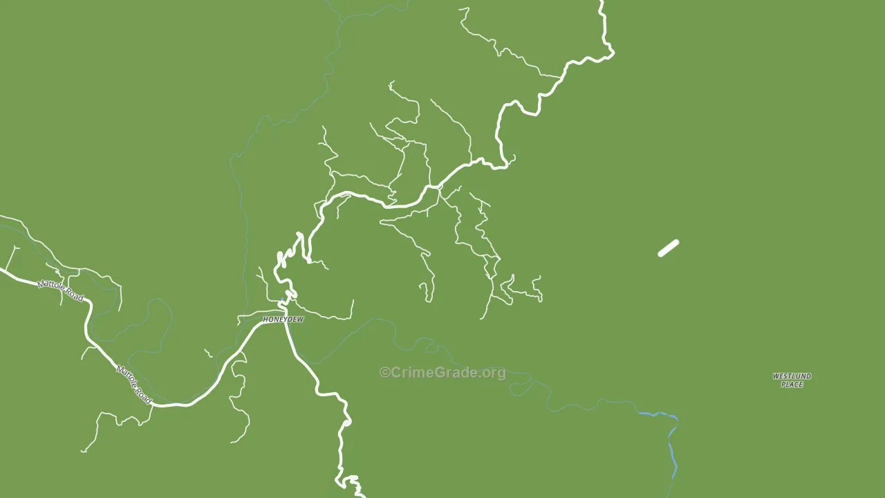 95545, CA Map of Vehicle Theft Rates