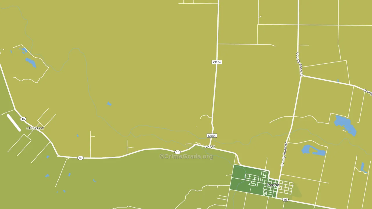 95607, CA Map of Vehicle Theft Rates