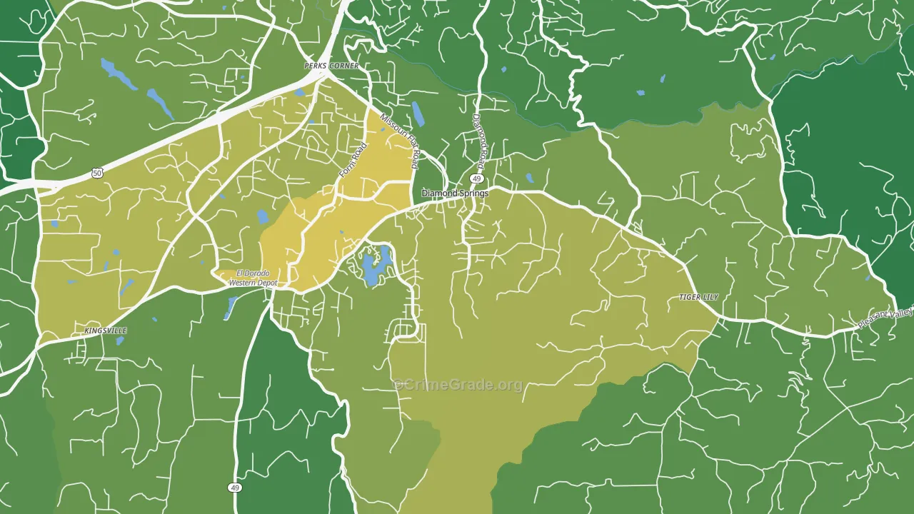 95619, CA Map of Vehicle Theft Rates