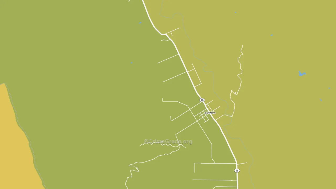 95637, CA Map of Vehicle Theft Rates
