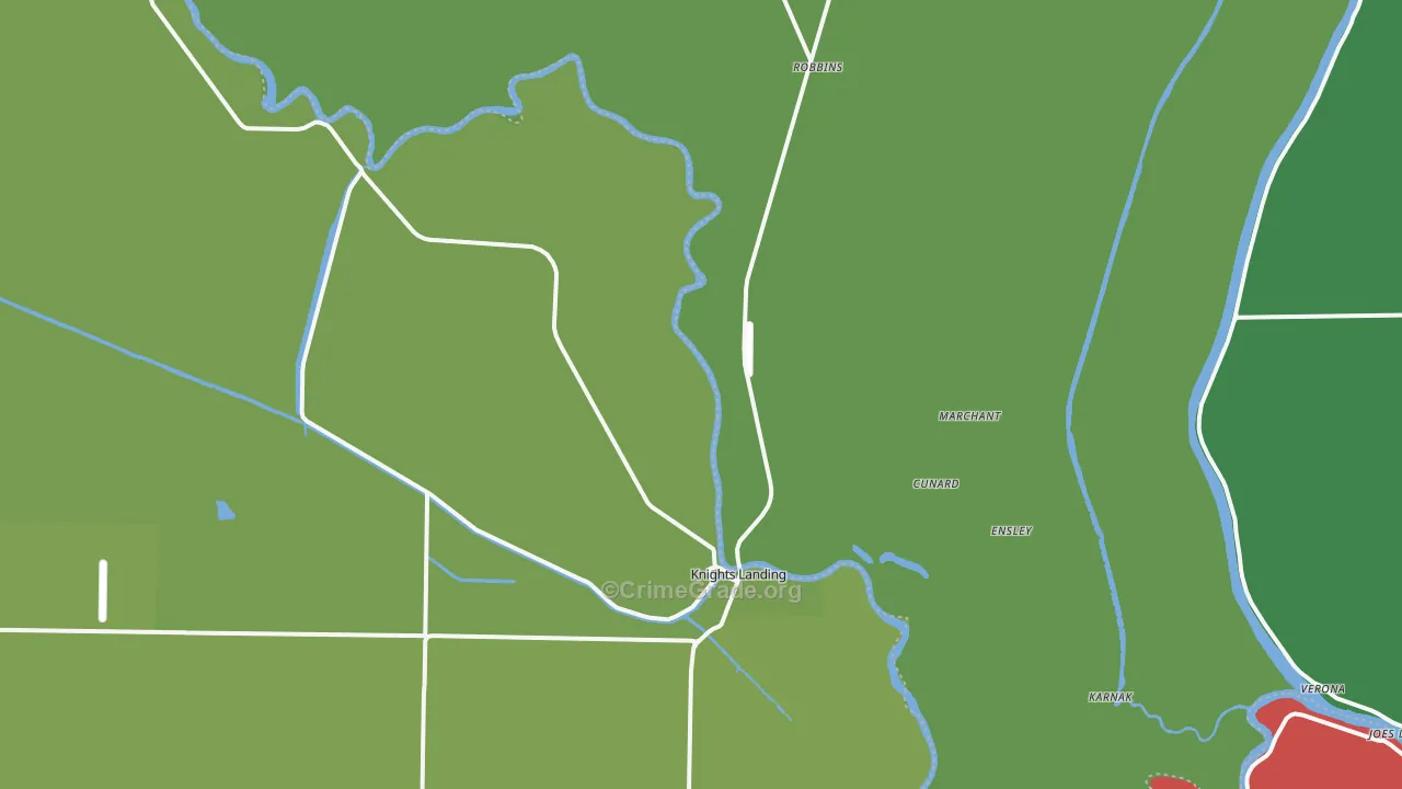 95645, CA Map of Vehicle Theft Rates