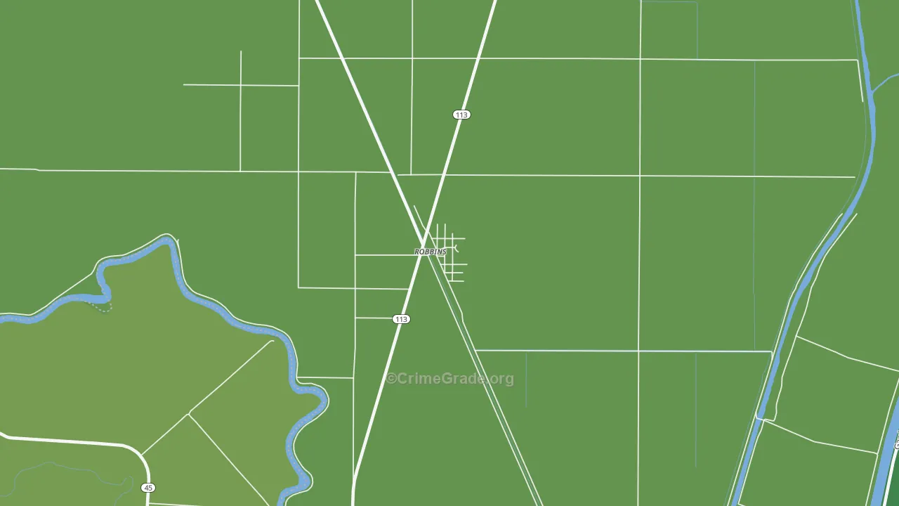 95676, CA Map of Vehicle Theft Rates