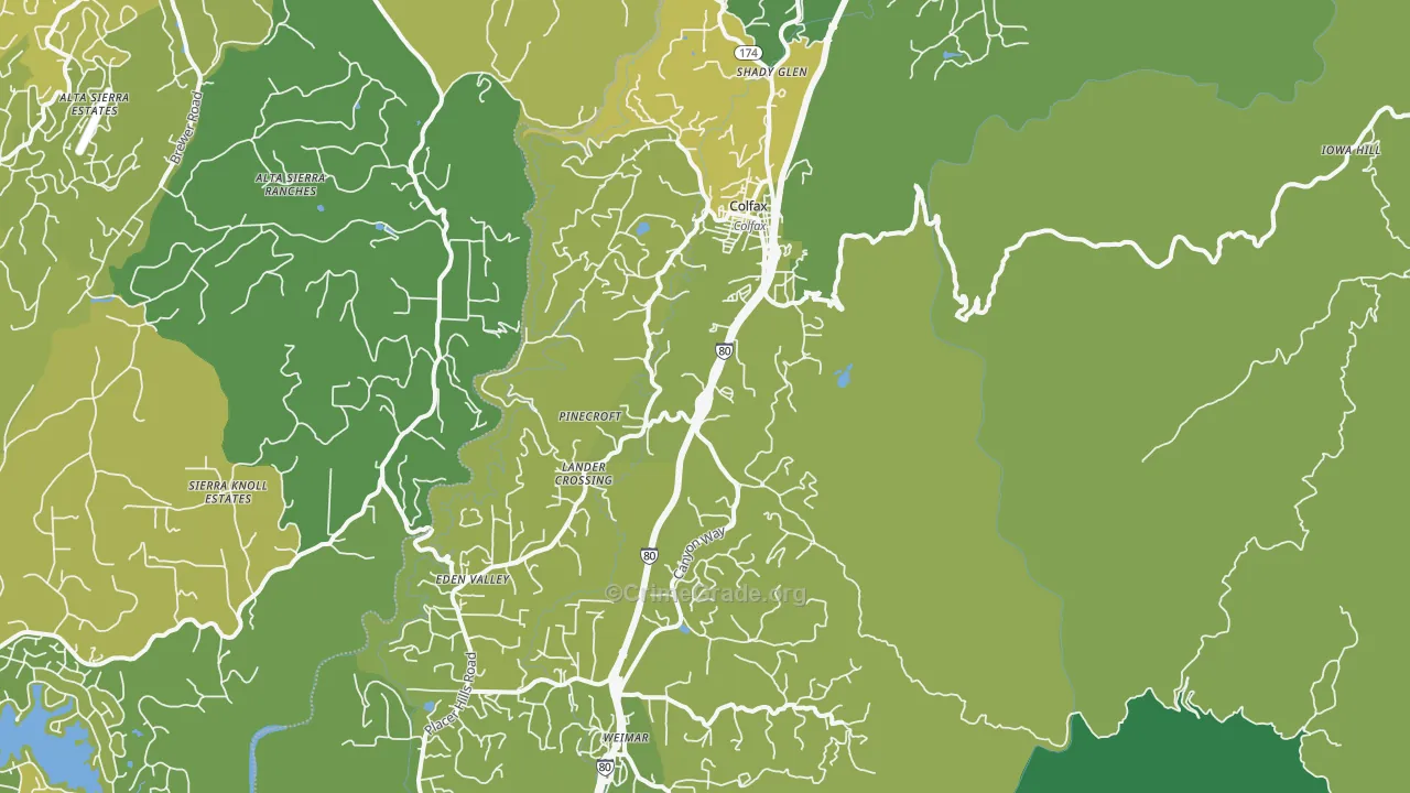 95713, CA Map of Vehicle Theft Rates
