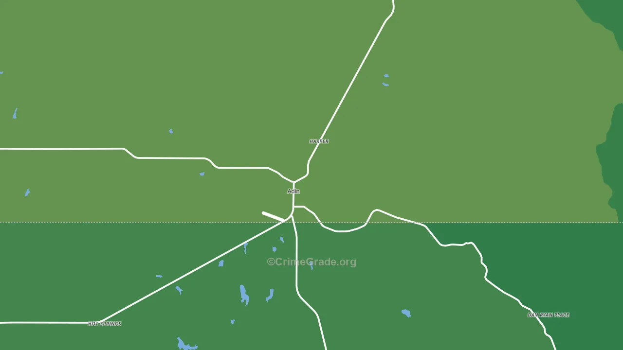 96006, CA Map of Vehicle Theft Rates