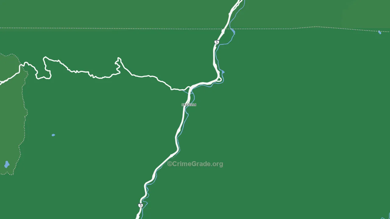 96017, CA Map of Vehicle Theft Rates