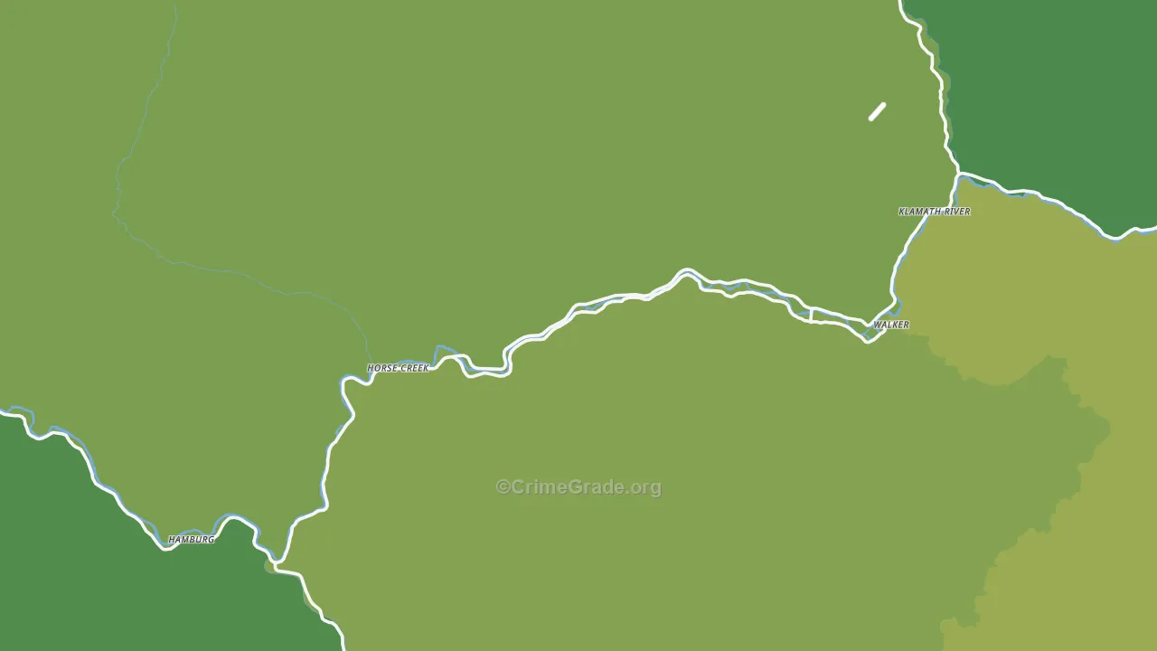96050, CA Map of Vehicle Theft Rates
