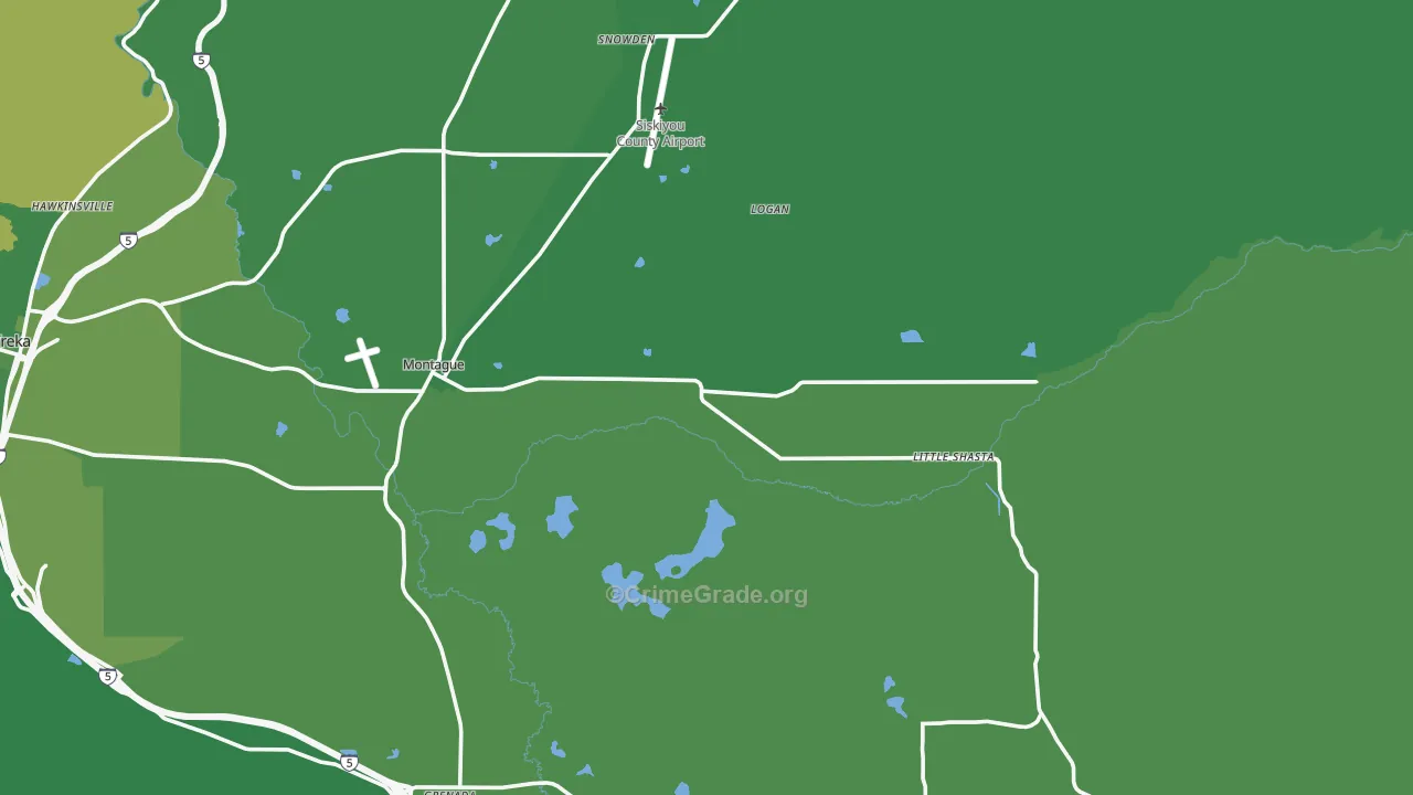 96064, CA Map of Vehicle Theft Rates