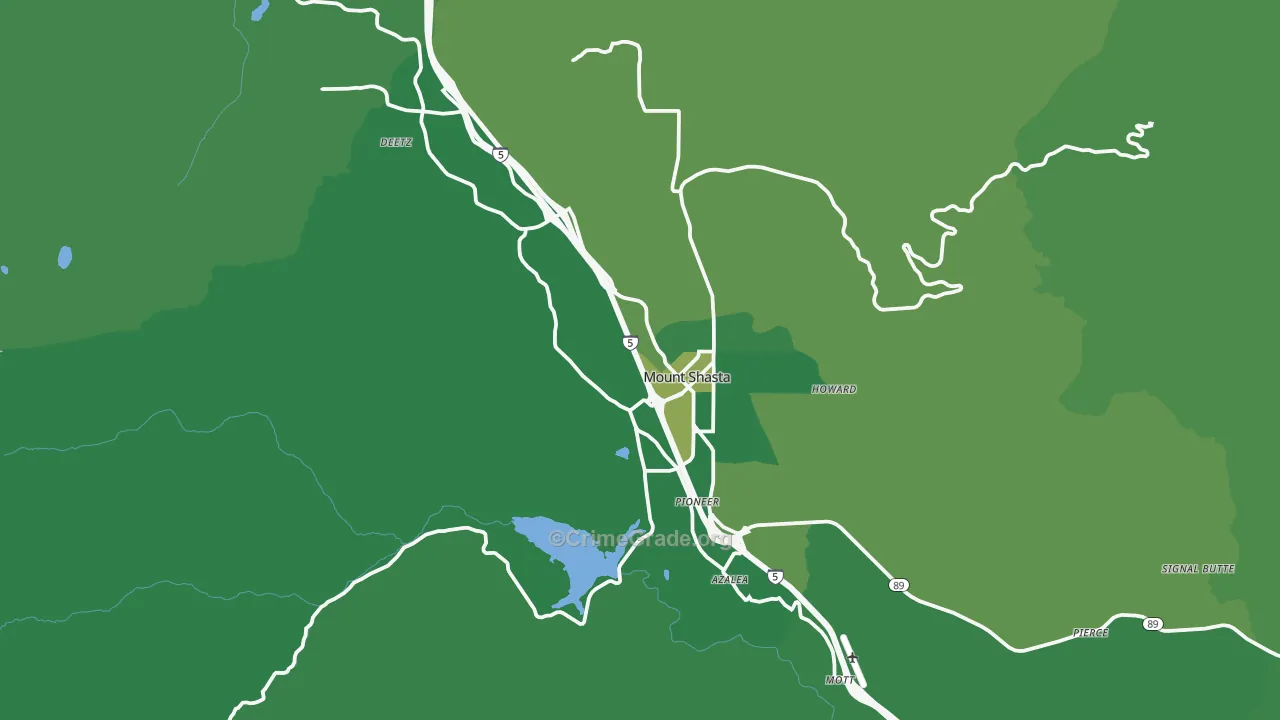 96067, CA Map of Vehicle Theft Rates